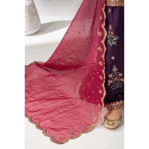 Maria.B. Tela de Chifón de Lujo para Eid 2026, Tipo Superior, Temporada de Primavera/Verano, Color B-TC-1598 - Product Image 3