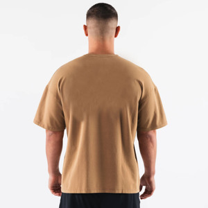 2024 Camiseta suelta al por mayor: camiseta lisa a granel, 250 GSM Camiseta de algodón para hombre-Compra a granel de calidad - Product Image 3