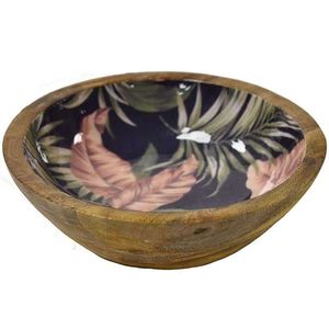 Bol en émail en bois fabriqué à la main ensemble de vaisselle écologique et élégant bol durable pour soupe salade pour les fêtes à la maison utilisation de vaisselle - Product Image 5