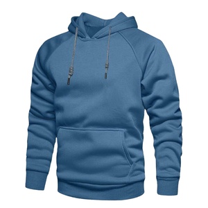 New Solid Hooded <b>Hoodies</b> Breathable Windproof Eco-Friendly Quick Dry Polyester/Cotton <b>Hoodies</b> <b>Plain</b> Dyed Customized 2026 - Product Image 1