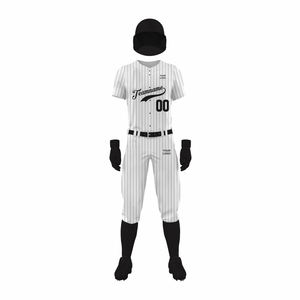 Uniforme de baseball de couleur différente de nouvelle conception selon l'uniforme de baseball de demande de client à vendre - Product Image 2