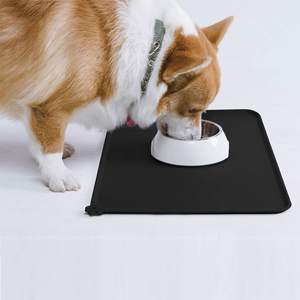 5 taille silicone étanche chien chat tapis d'alimentation pour animaux de compagnie anti-dérapant tapis de bol pour animaux de compagnie en gros personnalisé votre logo de marque tapis d'alimentation pour animaux de compagnie - Product Image 2