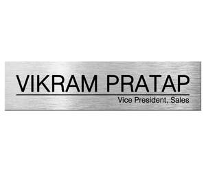 Fournisseur en gros de plaques de nom en métal pour maison, plaque de nom personnalisée, plaque de nom en acrylique - Product Image 6