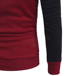 เสื้อฮู้ดผ้าฟลีซโพลีเอสเตอร์/ ผ้าฝ้ายระบายอากาศได้ดีออกแบบโลโก้ที่ดีที่สุดสำหรับผู้ชายย้อมสีล้วนสำหรับฤดูหนาว - Product Image 5