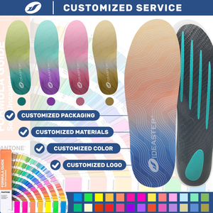 <span class=keywords><strong>Semelles</strong></span> orthopédiques de course confortables en fibre de carbone Ideastep pour le sport, fabricant OEM personnalisé - Product Image 5