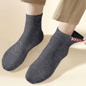 Calcetines de Algodón 100% al por Mayor para Hombre y Mujer, Transpirables, Ecológicos, de Secado Rápido, Casuales, para Uso Diario, Calcetines de Forro Polar - Product Image 3