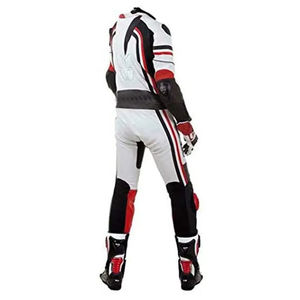 Trajes de Motociclismo de una Pieza, Chaquetas de Carreras de Motociclismo de Cuero, Ropa Deportiva Unisex, Transpirable, Resistente al Viento, Impresa, Servicio OEM - Product Image 5
