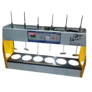 APARATO DE PRUEBA DE JARRA DE FLOCCULACIÓN EQUIPO DE PRUEBA DE AGUA Y LAB DE 6 HUSOS 220 VOLTIOS 110 VOLTIOS... - Product Image 1