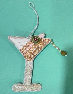 Décorations de Noël de style moderne, de haute qualité, en zari blanc, 4 pouces, vente en gros, prix bas, fournitures de vacances - Product Image 5