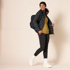 Ventes en gros de parkas d'hiver décontractées pour femmes, longues, en tricot, rembourrées de polyester, imperméables, avec capuche, vestes matelassées personnalisées, respirantes, avec logo - Product Image 4