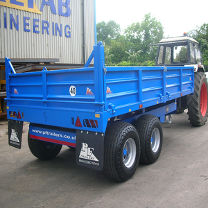 Vente en gros de remorques agricoles d'occasion à frein hydraulique, à moteur et à engrenages, haute productivité, construction durable, garantie 4 ans - Product Image 1