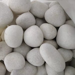 เศษหินอ่อนสีขาว - หินธรรมชาติสมัยใหม่สำหรับจัดสวนและตกแต่งตู้ปลา - Product Image 1