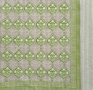 Beautiful Modern Handmade Cotton Kantha <b>Quilt</b> <b>Indian</b> Solid Gudari Home Decorative Wholesale Bedspread Bedding 400TC Wedding - Product Image 4