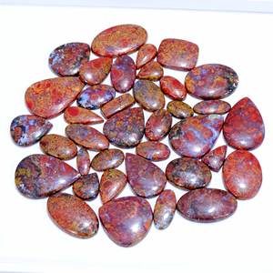 High Quality Natural Hungarian Agate Loose Gemstone Multi Shape and Size Agate Cabochon Loose Gemstone for Use JewelryMaking - Product Image 2