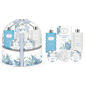 Coffret de Soins Corporels de Voyage de Luxe Scintillant : Élégance Premium avec Hydratant et Bijoux pour le Corps - Product Image 1