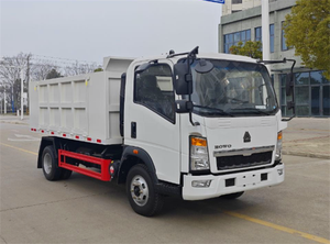 Vente directe usine SIN-0TRUK H0W0 4x2 LHD/RHD Euro 2 Camion léger diesel neuf 3,5 tonnes Benne basculante - Product Image 2