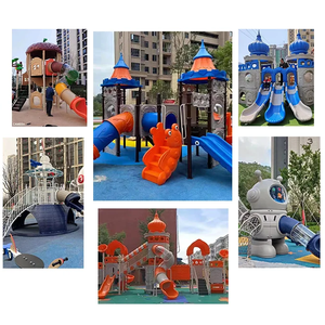 Giocattoli per bambini in plastica divertenti di buona qualità e costo-efficace parco giochi all'aperto - Product Image 6