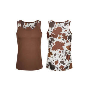 Débardeurs Sublimation Dames Personnalisées 2025 Polyester Sans Manches Sublimation Débardeur Athlétique Performance Homme Workout Débardeur - Product Image 1