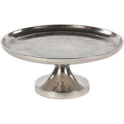 เค้กอลูมิเนียมเคลือบทอง3ชั้นวางกลางพร้อมการแกะสลักสไตล์มรดกและแท่นทรงกลมที่สร้างขึ้นสำหรับการใช้เค้กในเทศกาลอินเดีย - Product Image 4