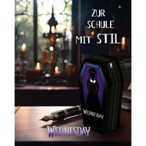 Estuche para Lápices Wednesday Coffin, Producto Elegante y Novedoso para la Escuela y la Oficina - Product Image 2