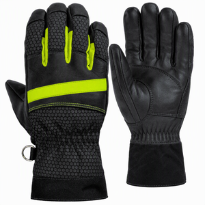 Guantes de Bombero Marble Easy, Palma de Cuero Vacuno de Grano Completo, Dorso de Tejido de Aramida, Revestimiento Cerámico, EN 659 - Product Image 4