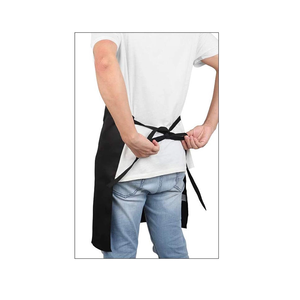 Diseño de logotipo personalizado Baberos de mezclilla de algodón duradero de alta calidad Uso en el hogar Accesorio de cocina y salón para Chefs Baristas Personal de restaurante - Product Image 3