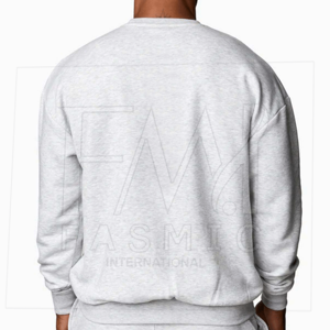 Conjunto de dos piezas para hombre de invierno liso blanco recién llegado para sudadera de color personalizado con bolsillos a precio razonable - Product Image 3