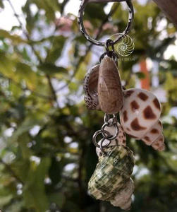 Porte-clés en coquillage de style vietnamien, artisanat fait main, cadeau pour les touristes, souvenir de boutique - Product Image 6
