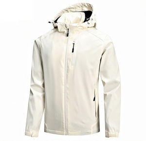 Haute qualité personnalisé hommes automne fermeture éclair polaire sweats à capuche respirant brodé 100% coton couleurs et Logo personnalisés - Product Image 4