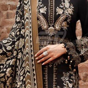 Conjunto de 3 Piezas de Shalwar Kameez Dupatta para Mujer, Listo para Usar, Semi-Confeccionado - Product Image 6