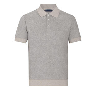 Vente en gros de polo avec logo brodé sur mesure T-shirt de golf unisexe imprimé personnalisé pour hommes 100% coton - Product Image 5