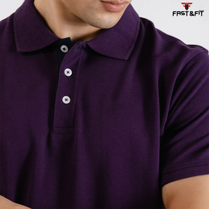 100% coton été hommes pour Polo T-Shirt Design populaire avec motif solide respirant et à manches courtes en tissu - Product Image 6