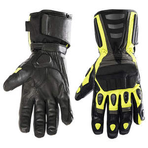 Guantes de moto de cuero para carreras de motos, guantes para montar en moto, carreras de motos con guantes de moto personalizados - Product Image 2