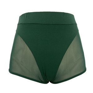 Shorts en maille multicolores personnalisés pour femmes, parfaits pour la course à pied, le cyclisme et la natation - Product Image 1