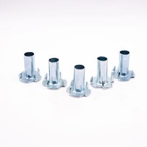 Prix de gros Conception à double filetage Écrous à double filetage en acier et aluminium Stabilité maximale Inserts filetés pour la construction automobile - Product Image 6