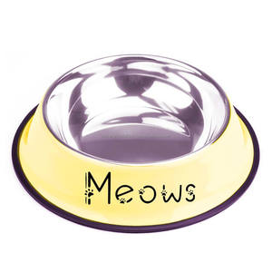 Cuencos de Metal hechos a mano para gatos, forma personalizada, antideslizantes, coloridos, antideslizantes, Estilo Vintage - Product Image 6