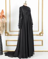 Robe de prière musulmane de luxe élégante en soie de Dubaï, à manches à volants, infroissable, faite main, haute qualité, couleur personnalisable, toutes saisons
