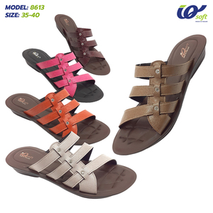 Fabriqué en polyuréthane, style décontracté, chaussures de marche de qualité supérieure, sandales confortables pour femmes, avec semelle antidérapante, modèle 8613 - Product Image 6