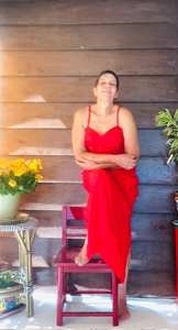 Femmes décontracté ample ajusté longue imprimé Maxi robe bouton décoration indien été Floral Spaghetti sangle Collection naturel - Product Image 6