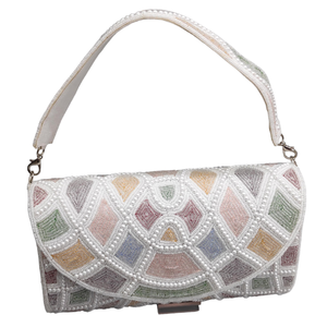 2024 sac à main perlé pour femmes nouveau lancement avec fermeture ouverte et décoration à paillettes disponible pour l'exportation - Product Image 1