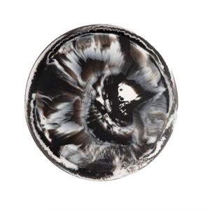 Hugo personalizado tamaño 1 madera y resina cuenco para servir negro en línea fiesta favorito mejor precio hecho en India - Product Image 1