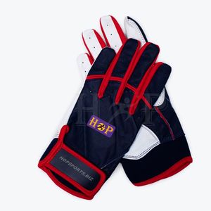 Gants de frappe de baseball, adhérence premium, cuir respirant, antidérapant, sangle de poignet réglable, entraînement et jeu, gants de frappe de baseball - Product Image 5