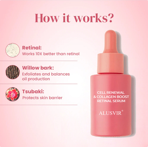 Coreano Private Label organico Anti-invecchiamento retina idratante acido ialuronico schiarente Anti rughe per la cura della pelle del viso siero viso - Product Image 4