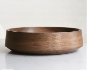 Bol en noyer en bois de qualité supérieure pour les plats de service Bols de service en bois finis sur mesure pour les chocolats Desserts Bols à salade - Product Image 5