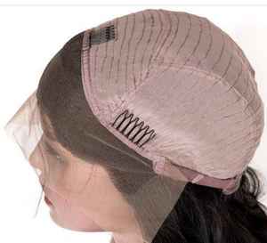 Peluca de encaje frontal con pelo indio crudo, textura NATURAL y COLOR, venta de fábrica de la INDIA - Product Image 2