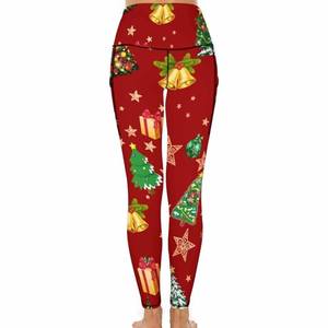 Vêtements de sport pour femmes Leggings de yoga Pantalon de yoga de fitness à taille haute Leggings durables - Product Image 6