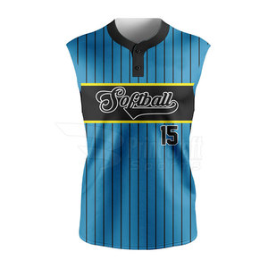 เสื้อซอฟต์บอลแขนกุดขายดี ระบายอากาศได้ดี มีสินค้าพร้อมส่ง ราคาถูก - Product Image 3