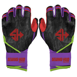 Elegancia a medida Estilo pionero Asequible Lujo Guantes de bateo de béisbol personalizados mejor calificados con su logotipo exclusivo - Product Image 1