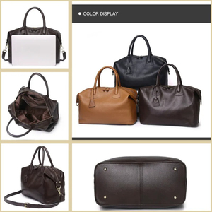 กระเป๋าแฟชั่นผู้หญิงหนัง PU, กระเป๋าใส่เสื้อผ้ากระเป๋าเดินทางแบบพกพาพับได้ความจุมาก - Product Image 2