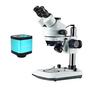 Cámara Digital móvil Lente <span class=keywords><strong>de</strong></span> vidrio óptico trióptico Microscopio estéreo Cámara Pixel 48MP Reparación digital <span class=keywords><strong>Lupa</strong></span> electrónica - Product Image 1